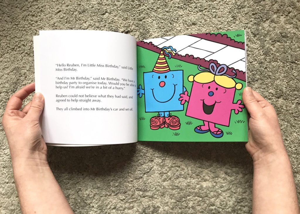 Little Man To Mr Men A Personalised Mr Men Birthday Book For Little Misses Too Honestly Becky