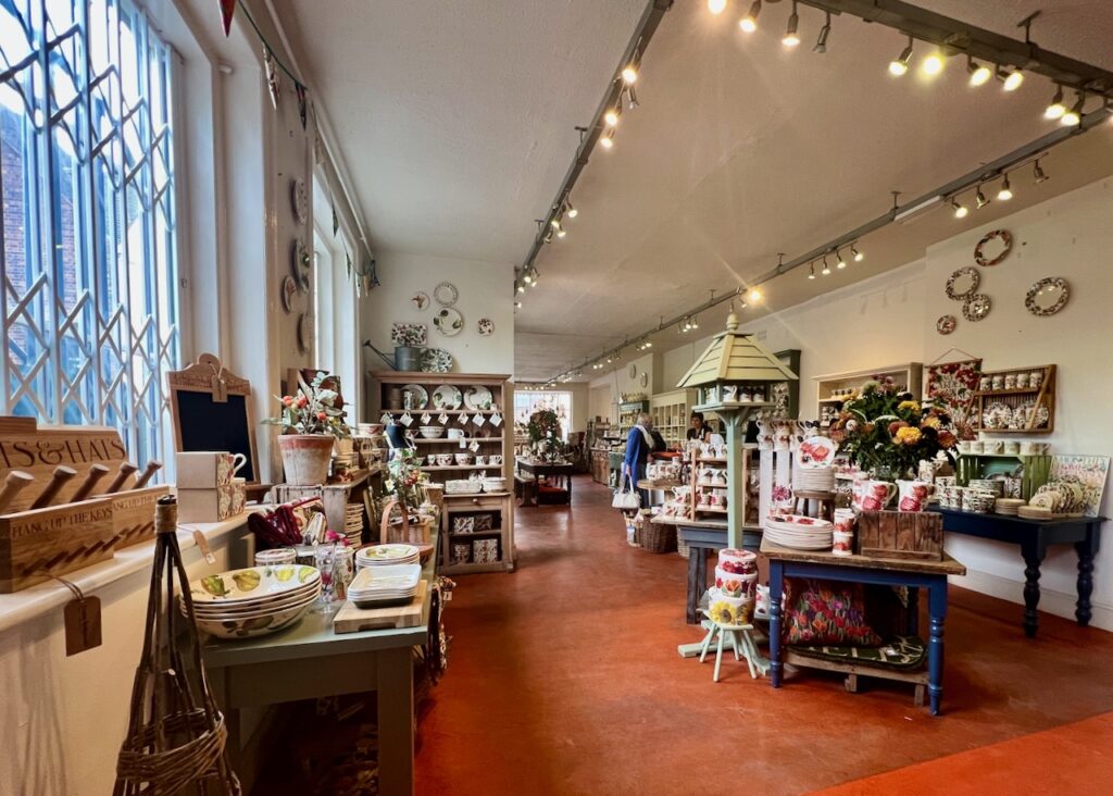The gift shop of first quality Emma Bridgewater pottery.